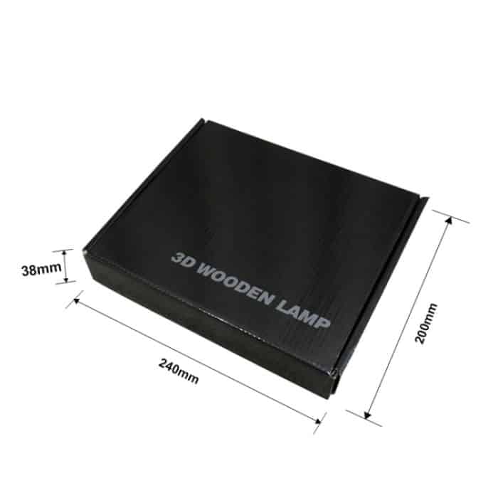 FS-T1875W 2,5 W Piratenform Massivholz Tischlampe LED Nachtlicht – Bild 4