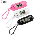 20 Stück Y01 Student Exam Elektronische Uhr Rucksack Hängeuhr mit Schlüsselanhänger, zufällige Farblieferung, Stil: