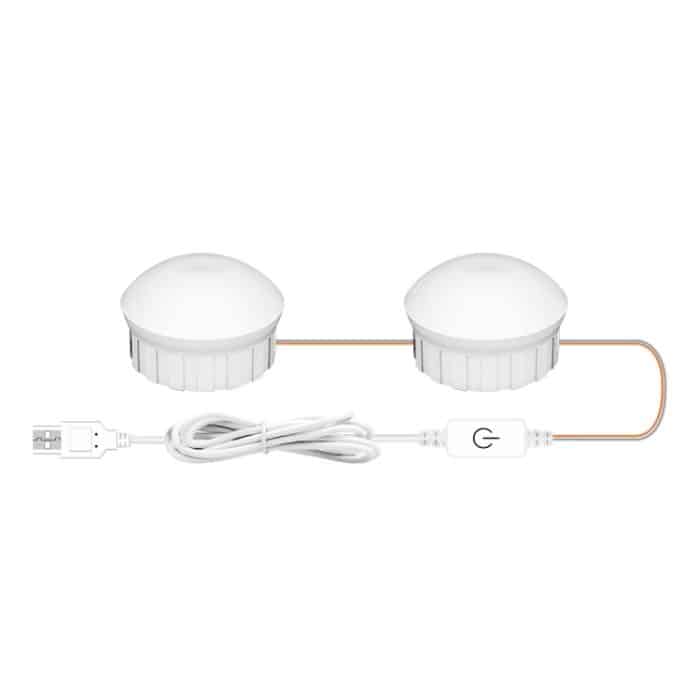 Spiegel-Frontlicht, dimmbarer Make-up-Spiegel, USB-Touch-Control-Licht – Bild 7