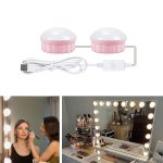 Spiegel-Frontlicht, dimmbarer Make-up-Spiegel, USB-Touch-Control-Licht