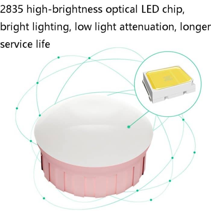 Kosmetikzimmer-Badezimmerspiegel-Frontleuchte USB-dreifarbiges Dimmlicht – Bild 3