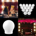 3 Farbtemperatur-Spiegel-Frontlampe, USB, einfache Badezimmer-Make-up-Glühbirnen – Bild 6