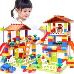 Kinder Bildungsbausteine ​​zusammengebaut Early EducationToys für Jungen und Mädchen