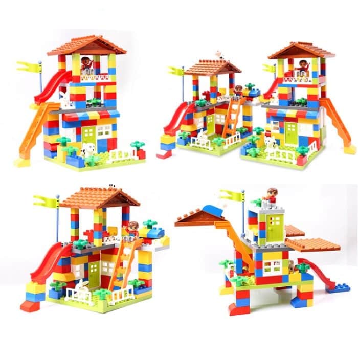 Kinder Bildungsbausteine ​​zusammengebaut Early EducationToys für Jungen und Mädchen – Bild 4