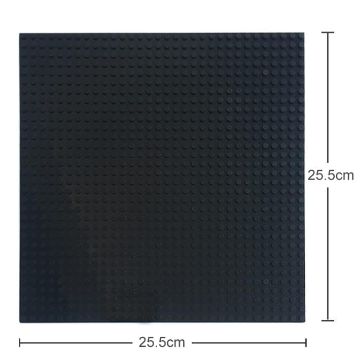 32*32 kleine Partikel DIY Baustein Bodenplatte 25,5*25,5 cm Baustein Wand Zubehör Spielzeug für Kinder – Bild 2