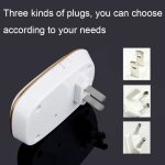 CACAZI Smart Wasserdicht Musik Drahtlose Türklingel Multifunktionale Pager, US Plug, EU Plug – Bild 5