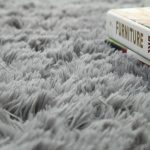 Zotteliger Teppich für das Wohnzimmer, warme Plüsch-Bodenteppiche, flauschige Matten, Kinderzimmer-Kunstfell-Teppich – Bild 4
