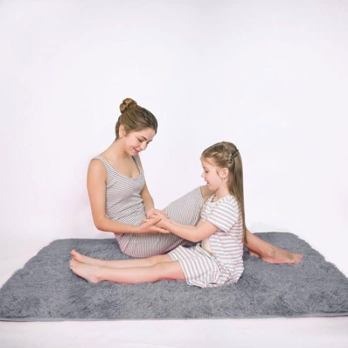 Zotteliger Teppich für das Wohnzimmer, warme Plüsch-Bodenteppiche, flauschige Matten, Kinderzimmer-Kunstfell-Teppich, 100x160cm, 200x250cm, 120x160cm, 120x200cm, 140x200cm, 160x200cm, 40x60cm, 60x160cm, 60x120cm, 80x120cm, 80x160cm, 80x200cm – Bild 7