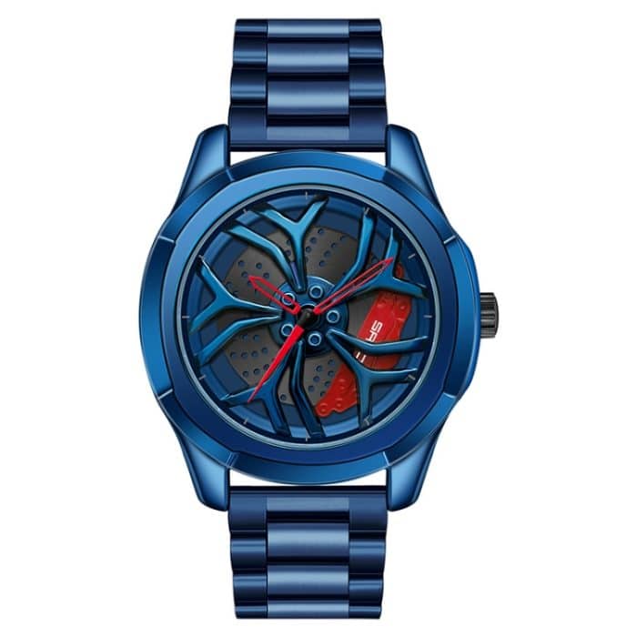TBD0591640001A.jpg SANDA P1065 Wheel Series Lässige Stahlband-Quarzuhr für Herren – Bild 1