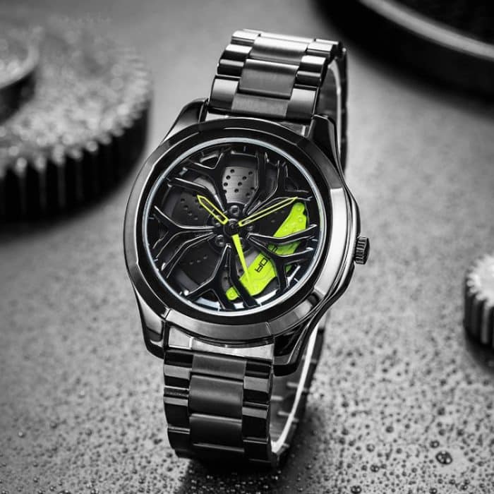 TBD0591640001_B3.jpg SANDA P1065 Wheel Series Lässige Stahlband-Quarzuhr für Herren – Bild 4