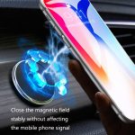 4 PCS Q6 Auto Magnetischer Handyhalter Runde Auto Armaturenbrett Navigationshalterung, Q6 – Bild 5