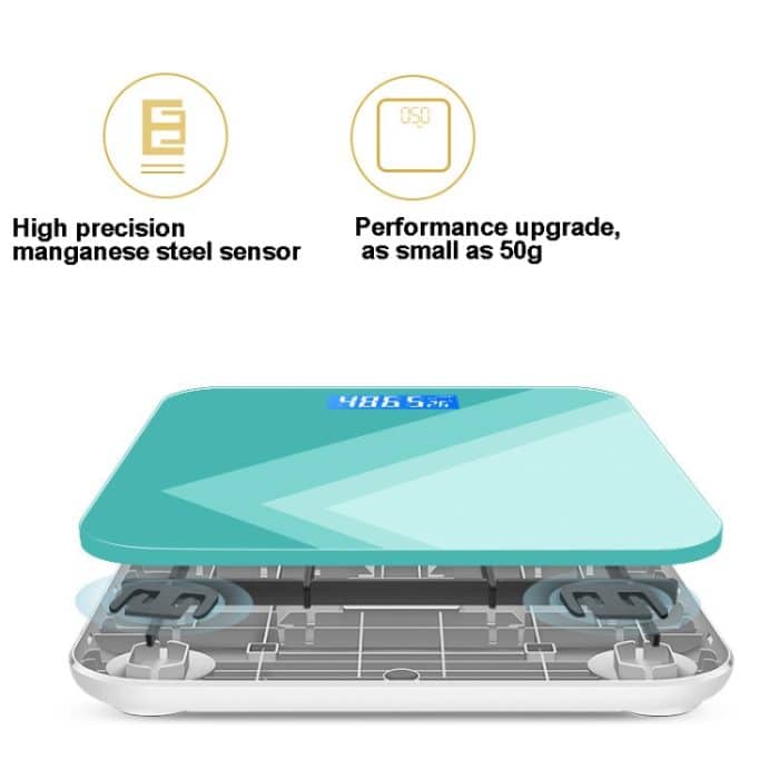 28 cm intelligente elektronische Waage, Gewichtswaage, Haushalts-Körperwaage, Battery, Charging – Bild 5