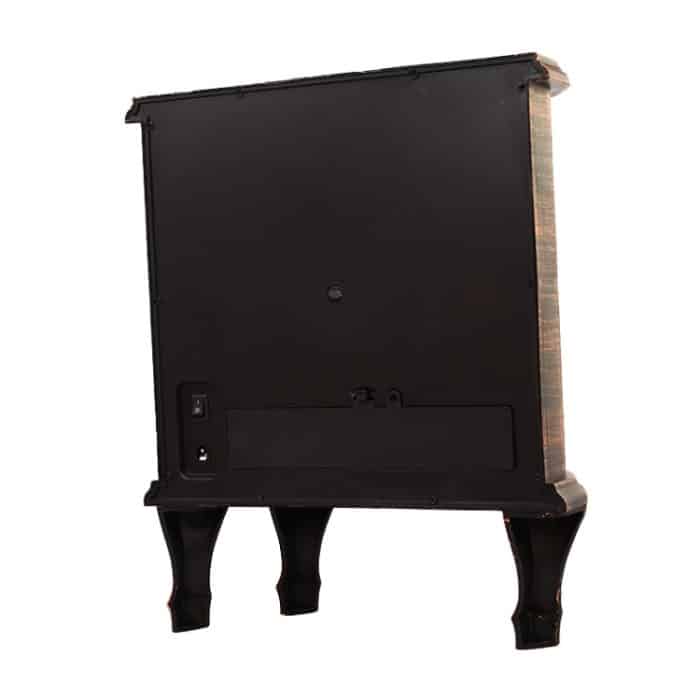 Kamin-Holzkohle-Laterne, simulierte Flamme, Weihnachtsszene, Dekoration, Fenster, Heimdekoration – Bild 3