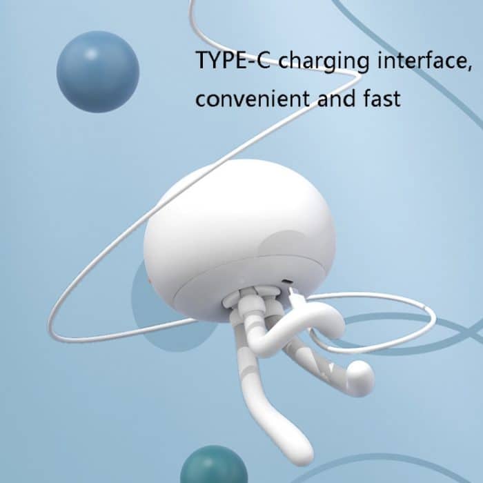 H10 Smart-Silikon-Sensor-Nachtlicht, Quallenform, Augenschutz, Schlaflicht, Spezifikationen: – Bild 6
