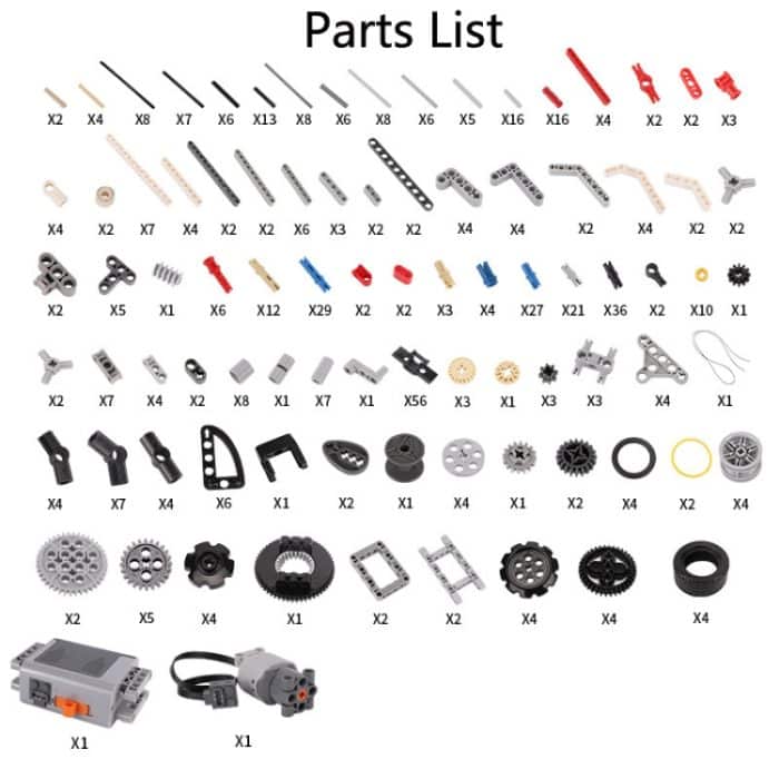 KJTZ01 Jugendroboter-Set mit elektrischen Kleinpartikel-Bausteinen – Bild 3