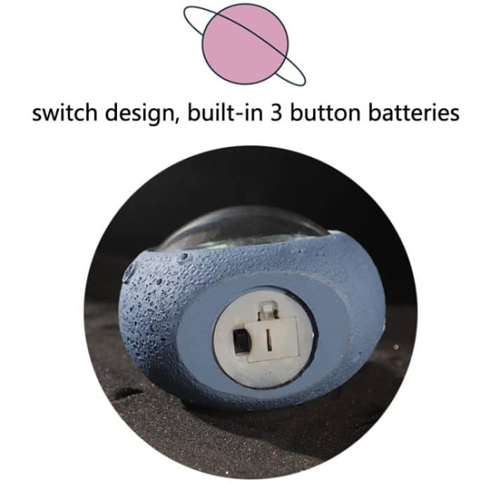 W1153 Harz-Planeten-Nachtlicht, Heimdekoration, Stil: – Bild 5