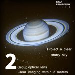 SN-01 LED-Sternenhimmel-Projektionsauto-Umgebungslicht mit 32 projektiven Folien – Bild 4