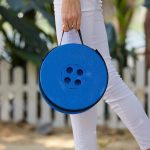 Tragbarer, erhöhter, klappbarer Teleskophocker Lotus für den Außenbereich, 52cm(Black), 52cm(Red), 52cm(Orange), 52cm(Yellow), 52cm(Green) – Bild 5