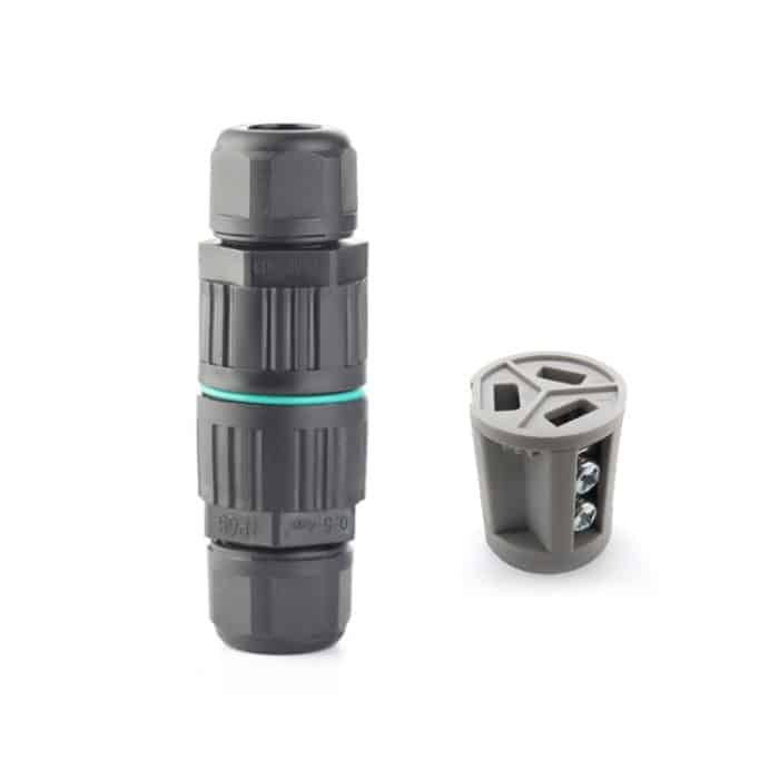 5 Stück CDF-200/3 wasserdichter Kabelverbinder, With 2 Pin Quick Connector, With 3 Pin Quick Connector, With 3 Pin Cold Pressure Terminal, With 5 Pin Cold Pressure Terminal – Bild 1