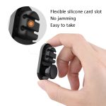 3 Stück Auto-Klebehaken für Datenkabel, Dark Green, Space Silver, Black – Bild 3