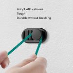 3 Stück Auto-Klebehaken für Datenkabel, Dark Green, Space Silver, Black – Bild 4