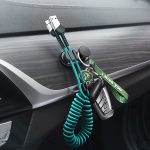 3 Stück Auto-Klebehaken für Datenkabel, Dark Green, Space Silver, Black – Bild 7