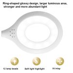 5 Stück tragbare USB-LED-Augenschutz-Leseleuchte, ohne Sockel – Bild 4