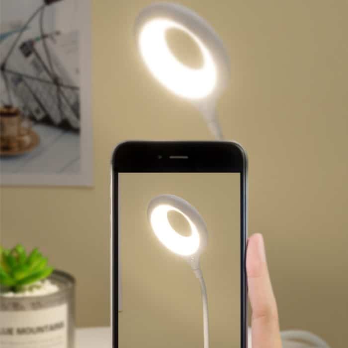 5 Stück tragbare USB-LED-Augenschutz-Leseleuchte, ohne Sockel – Bild 6