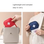 4 Stück tragbare medizinische Tasche für die Reise nach Hause, Red Large, Blue Large, Red Small, Blue Small, Pink Large, Pink Small, Yellow Large, Yellow Small – Bild 5
