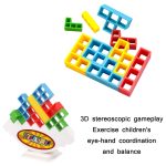 Balance Swing Stack High Building Blocks Eltern-Kind-Brettspiel – Bild 4