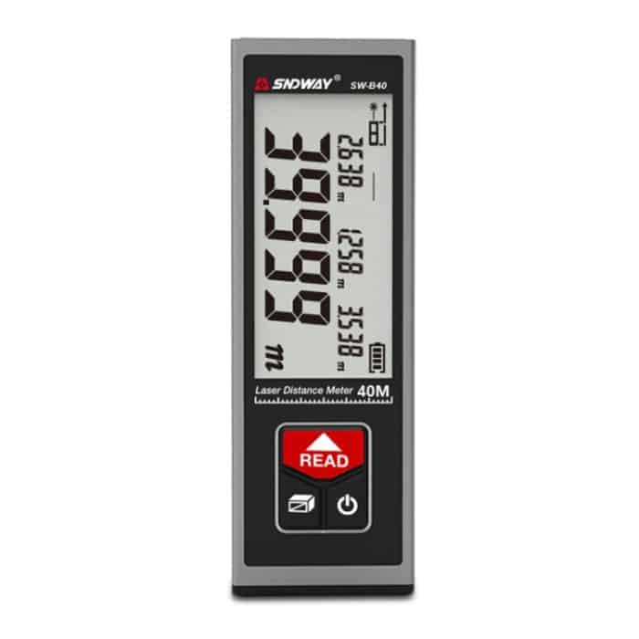 SNDWAY Laser-Entfernungsmesser Infrarot-Messlineal, Stil:, 40m Precision Version, 50m Precision Version, 60m Precision Version, 40m Bluetooth Version, 50m Bluetooth Version, 60m Bluetooth Version – Bild 1