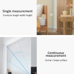 SNDWAY Laser-Entfernungsmesser Infrarot-Messlineal, Stil:, 40m Precision Version, 50m Precision Version, 60m Precision Version, 40m Bluetooth Version, 50m Bluetooth Version, 60m Bluetooth Version – Bild 7