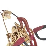 Handmontiertes 3D-Puzzlemodell aus mechanischem Kolibri aus Holz – Bild 3