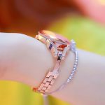 BS Bee Sister FA1565 Aurora Star Diamond Damen-Kettenuhr – Bild 5