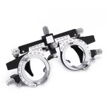 Metall optische Brille Testrahmen einstellbare Interpupillarentilmentestsrahmen – Bild 2