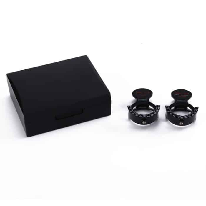 2 PCs/Set Monocular Gläses Einstellbarer Optometrie -Versuchsrahmen Wearable Clip mit Balancer – Bild 3