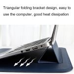 PU08DZ Laptoptasche aus Leder mit Standfunktion, 13.3 inches, 14.1-15.4 inches – Bild 4