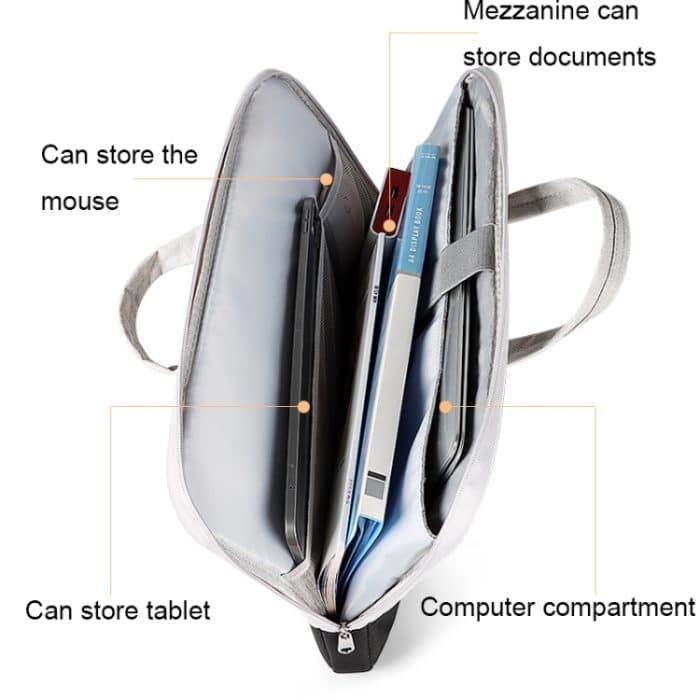 ST12 Wasserdichte tragbare Laptoptasche, 13.3 inches, 14.1-15.4 inches, 15.6 inches – Bild 3