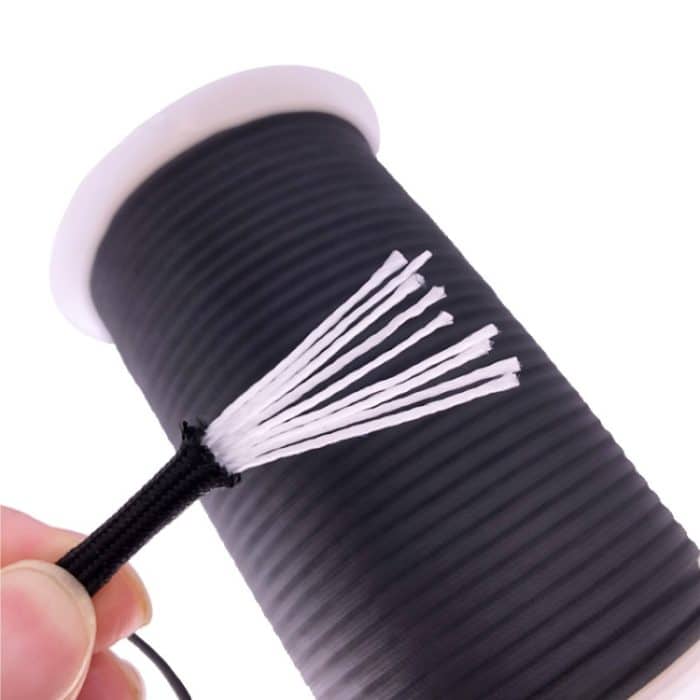 100 m 9-adriges 550-Regenschirmseil, Outdoor-Camp-Rettungspaket, Zeltseil, Bergseil, 100m Black, 100m Green, 100m Khaki, 100m Brown, 100m Desert – Bild 4