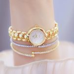 BS Bee Sister FA1691 Damen-Diamantuhr, Schmuckkettenuhr – Bild 7