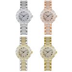 BS Bee Sister FA1499 Damen-Diamantuhr, Schmuckkettenuhr – Bild 2