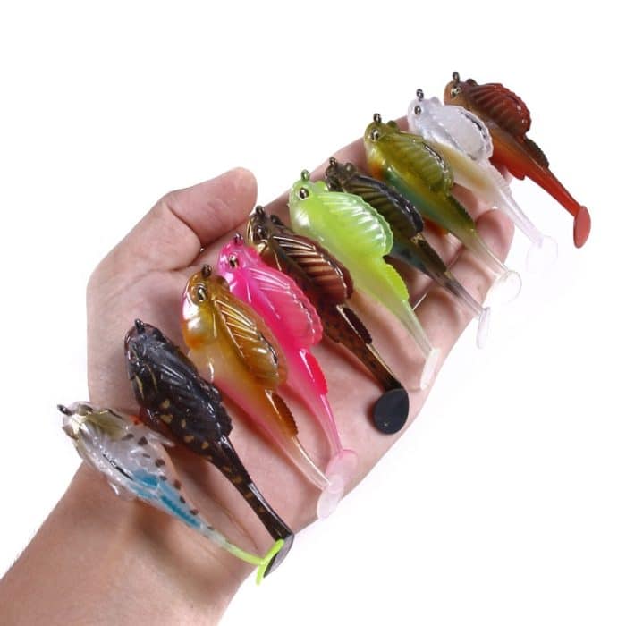 4 PCS HENGJIA SO062 Defense Bottom Tail 14g Jumping Fish Luya Soft Bait, SO062 1, SO062 2, SO062 3, SO062 4, SO062 5 – Bild 6