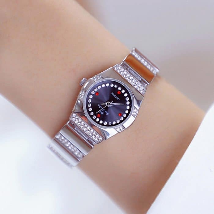 BS Bee Sister FA1647 Klassische Damenuhr mit Diamant-Armbanduhr – Bild 1