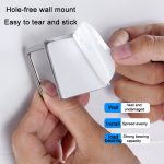 4 Stück 304 Edelstahl-Schwammregal, Spülbecken-Abflussregal, Farbe:, Brushed Color, Baking Black, Baking White, Large True Color, Large Baking Black, Large Baking White, 201 Ture Color – Bild 3