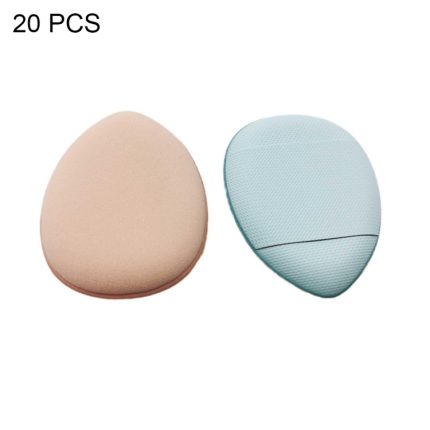 Mini-Nass- und Trocken-Make-up-Fingerquaste aus Leder