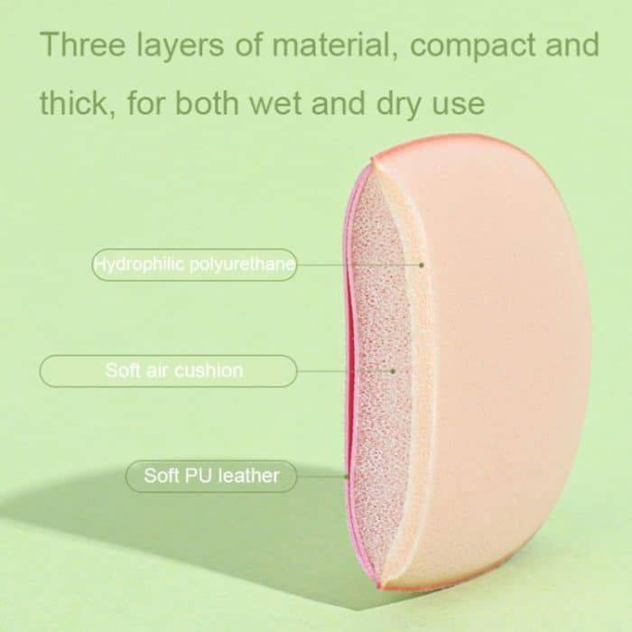 Mini-Nass- und Trocken-Make-up-Fingerquaste aus Leder – Bild 4