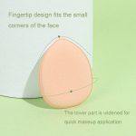 Mini-Nass- und Trocken-Make-up-Fingerquaste aus Leder – Bild 6