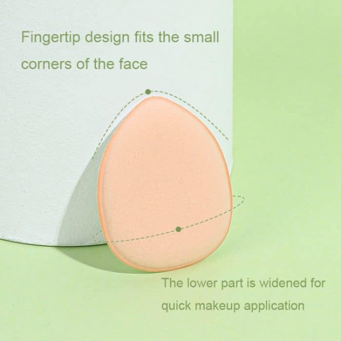 Mini-Nass- und Trocken-Make-up-Fingerquaste aus Leder – Bild 6