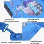 Tteoobl One-Shoulder-Crossbody-Drifting-Tauchtasche, wasserdichte Aufbewahrungstasche für Kleinigkeiten, Größe: – Bild 3