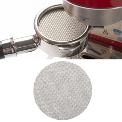 Kaffeespritzfilter aus gesintertem Edelstahlblech, Größe:, 51mm x 1.7mm, 51mm x 1mm, 53mm x 1.7mm, 53mm x 1mm, 58mm x 1.7mm, 58mm x 1mm